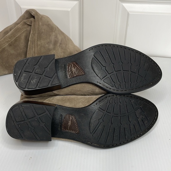 Born Crown Taupe Suede Over the Knee Boot Size 10 Riding Boots Cady - Picture 8 of 15